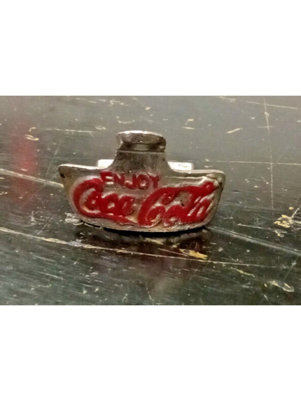 Vintage Coca Cola Wall Mount Metal Bottle Opener Starr "X" Brown Co.